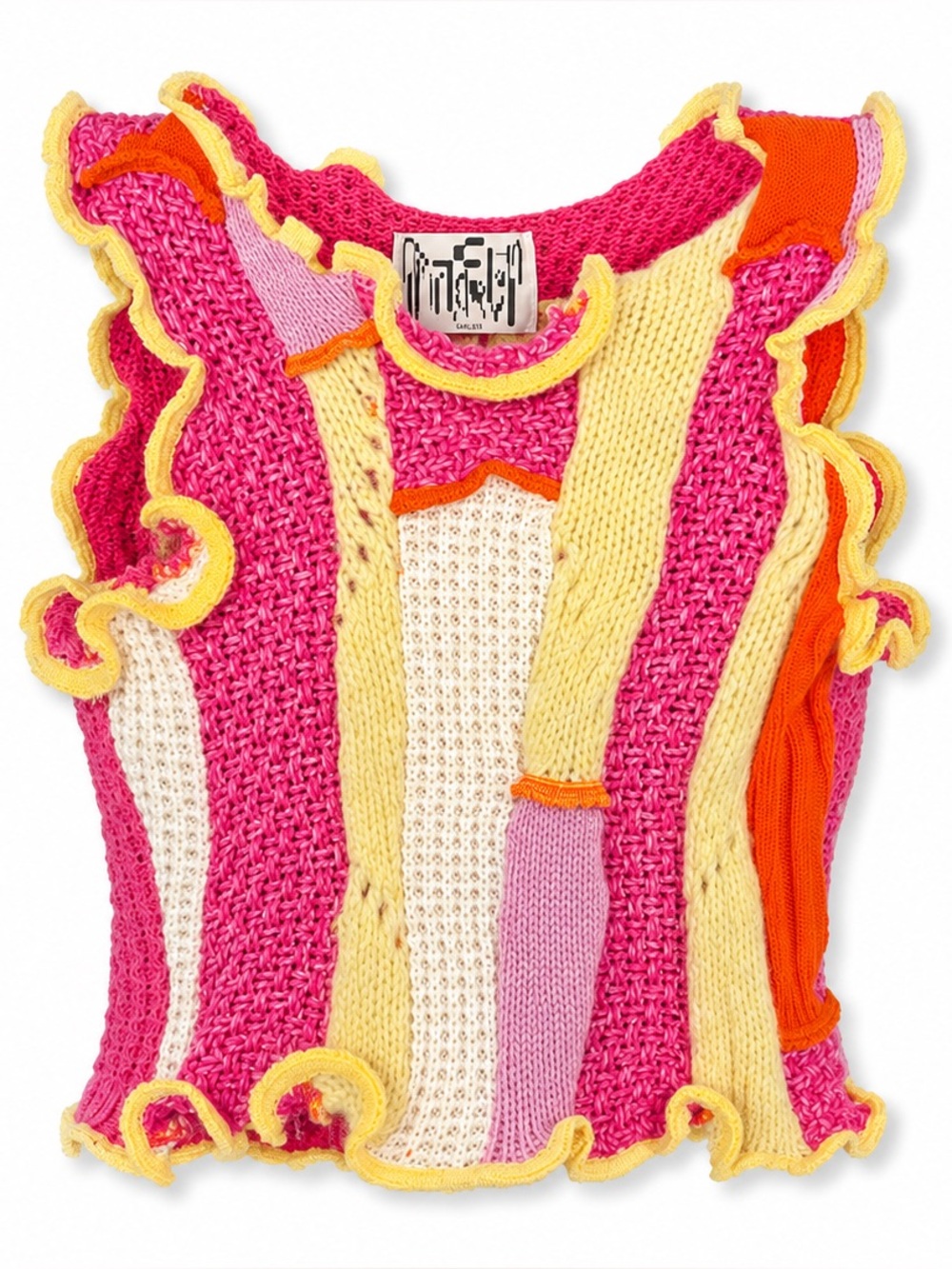 Rua Carlota Upcycled Knit Tank Top - Size S
